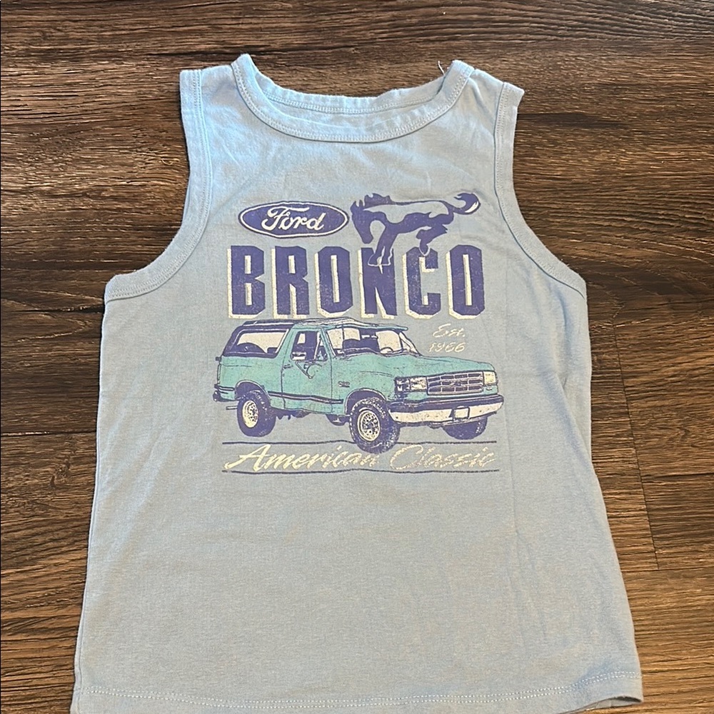 Ford Kids Blue Tank Top